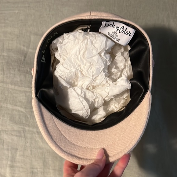 Lack of colour riviera cap in pastel pink - Picture 8 of 9